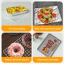 Thumbnail 3 de 2PCS Stainless Steel Cooling Racks 📷