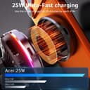 Thumbnail 2 de Acer Qi2.2 25W MagSafe Car Mount Charger 📱