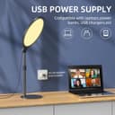 Thumbnail 4 de Anautin 10.5in Ring Light for Webcam 💡