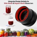 Thumbnail 2 de Attikbiz 2026 Mason Jar Vacuum Sealer 🫙