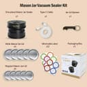 Thumbnail 6 de Attikbiz 2026 Mason Jar Vacuum Sealer 🫙