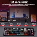 Thumbnail 2 de AULA F106 PRO Mechanical Keyboard with Knob 🎧