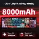 Thumbnail 4 de AULA F106 PRO Mechanical Keyboard with Knob 🎧