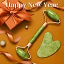 Thumbnail 1 de BAIMEI IcyMe Gua Sha & Jade Roller Set for Puffiness ⚙️