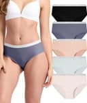 Thumbnail 3 de BAMBOO COOL Womens Bamboo Briefs 5-Pack 👙