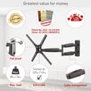 Thumbnail 2 de Barkan 30" Long Full Motion TV Wall Mount 📺