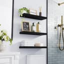 Thumbnail 1 de BAYKA 15.7in Floating Wall Shelves 22lbs 🪑