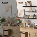 Thumbnail 3 de BAYKA 15.7in Floating Wall Shelves 22lbs 🪑