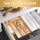 Thumbnail 4 de Besilord Silverware Organizer 5-slot bamboo tray 🍽️