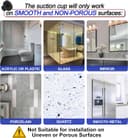 Thumbnail 3 de Bntuk Suction Cup Hooks for Shower ⚙️