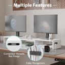 Thumbnail 5 de BONTEC Dual Monitor Stand Riser adjustable organizer 📺