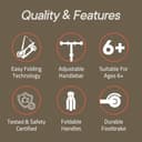 Thumbnail 4 de Campior Kick Scooter 240 lbs load, foldable 🛴