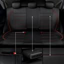 Thumbnail 1 de CAR PASS Leather Back Seat Cover waterproof bench 95% 🚗