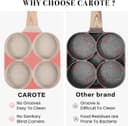 Thumbnail 3 de CAROTE 4-Cup Nonstick Egg Pan ⚙️