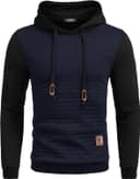 Thumbnail 2 de COOFANDY Waffle Knit Hooded Sweatshirt Pullover 🎽