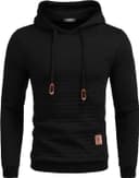 Thumbnail 3 de COOFANDY Waffle Knit Hooded Sweatshirt Pullover 🎽