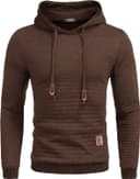 Thumbnail 4 de COOFANDY Waffle Knit Hooded Sweatshirt Pullover 🎽