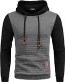 Thumbnail 6 de COOFANDY Waffle Knit Hooded Sweatshirt Pullover 🎽