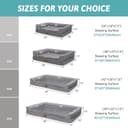 Thumbnail 2 de COZY KISS Orthopedic Dog Bed 36x27x7.5 in 🐶