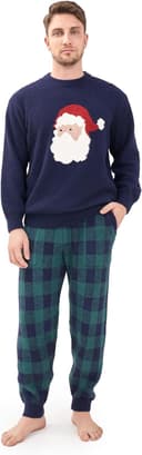 Thumbnail 2 de DAVID ARCHY Mens Pajamas Set Ultra-Soft Fleece 1️⃣🛏️