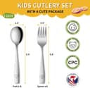 Thumbnail 1 de DEHOV Toddler Eating Utensils Set 12-piece flatware 🍴
