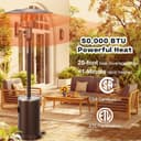 Thumbnail 1 de DIAMONDFORGE 50,000 BTU Patio Heater ⚡
