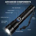 Thumbnail 6 de ECLINCO Flashlight Rechargeable 99,000 Lumens handheld flashlight 🔦