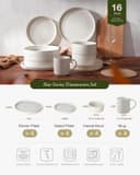 Thumbnail 2 de Famiware Star Dinnerware Set 16-piece dinnerware 🍽️
