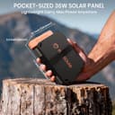 Thumbnail 5 de FlexSolar 36W Portable Solar Charger with USB-A/C Ports ⌚