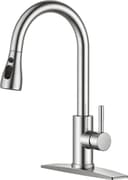 Thumbnail principal de FORIOUS High-Arc Kitchen Faucet Brushed Nickel 🚰