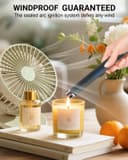 Thumbnail 2 de FUKKUDA Electric Candle Lighter with Safety Switch – USB Rechargeable, Windproof, Flameless ⚡