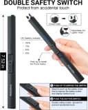 Thumbnail 4 de FUKKUDA Electric Candle Lighter with Safety Switch – USB Rechargeable, Windproof, Flameless ⚡