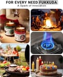 Thumbnail 6 de FUKKUDA Electric Candle Lighter with Safety Switch – USB Rechargeable, Windproof, Flameless ⚡