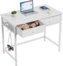 Thumbnail principal de Furologee White Small Computer Desk 34" 🪑