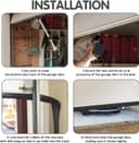 Thumbnail 5 de Garage Door Seals Bottom Rubber 10 ft 🏠