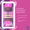 Thumbnail 2 de Goody Stay Tight Hair Barrettes 8 ct hair clips 🎀