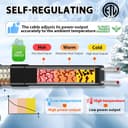 Thumbnail 3 de HEATIT JHSF 120ft self-regulating pipe heat tape 🔧