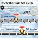 Thumbnail 5 de HEATIT JHSF 120ft self-regulating pipe heat tape 🔧