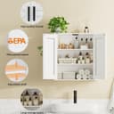 Thumbnail 3 de Homleke Bathroom Wall Cabinet 7.9" D 🚪