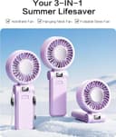 Thumbnail 1 de 3-IN-1 Mini Portable Handheld Fan 21h Runtime 🌬️