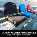 Thumbnail 6 de Jauntis Stadium Seating Bleacher Seat with Back support 🎟️