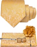 Thumbnail principal de JEMYGINS Mens Tie Set 5PCS for Wedding 🎩