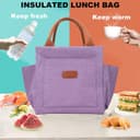 Thumbnail 4 de Joymee Lunch Bag Insulated Large Cooler Tote 👜