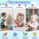 Thumbnail 2 de Kikidex Magnetic Drawing Board for Toddlers 1-3 🎨