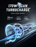 Thumbnail 6 de LISEN 170W Car Charger USB‑C Fast Charge 🚗