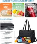 Thumbnail 1 de LOVEVOOK 15.6" Lunch Tote Bag with Insulation 👜