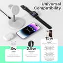 Thumbnail 1 de MagSafe 3-in-1 Wireless Charger Stand 15W 📱