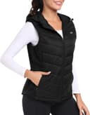 Thumbnail 2 de MoFiz Womens Puffer Softshell Vest Hooded Lightweight Insulated Jacket 🧥