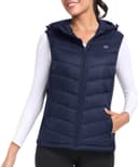 Thumbnail 4 de MoFiz Womens Puffer Softshell Vest Hooded Lightweight Insulated Jacket 🧥