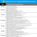 Thumbnail 4 de MOSISO Polyester Laptop Sleeve 13/13.3" Wine Red 📱